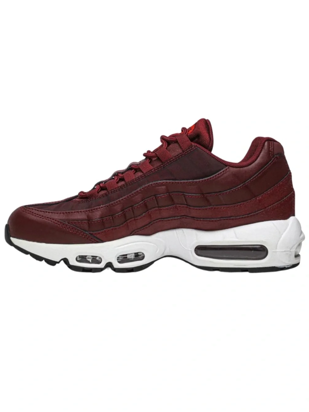 Nike 7.5 Team Red Air Max 95 Sneakers - Picture 2 of 5